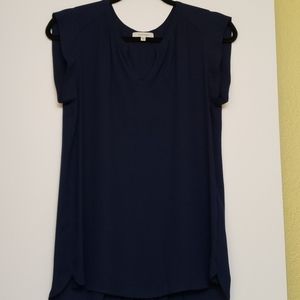 Beautiful navy blue blouse